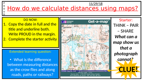 Understanding Map Scale | Teaching Resources