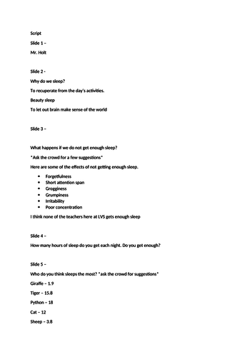 tutor/house assembly - sleep