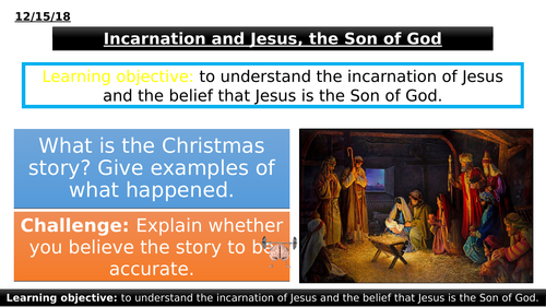 1.1.5 Incarnation of Jesus, the son of God Teaching