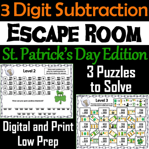 triple-digit-subtraction-with-and-without-regrouping-st-patricks-day-escape-room-teaching