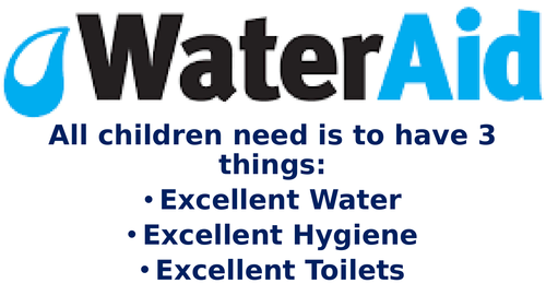 Water Aid PowerPoint