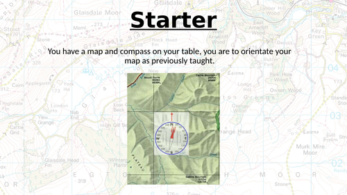 Map and Compass Work