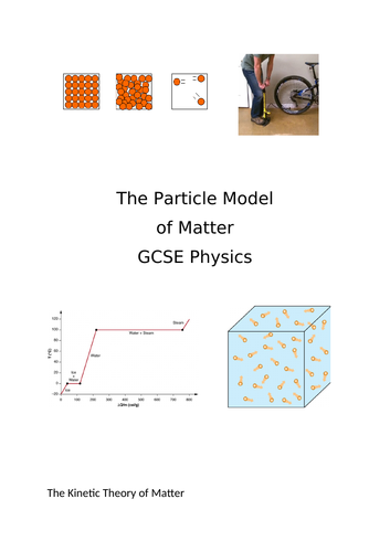 Particle Model of Matter GCSE revision