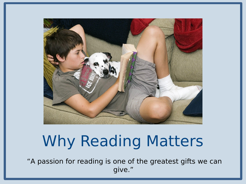 why-is-reading-important-teaching-resources