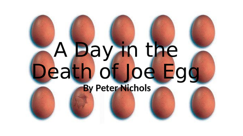 A Day in the Death of Joe Egg exploration pack