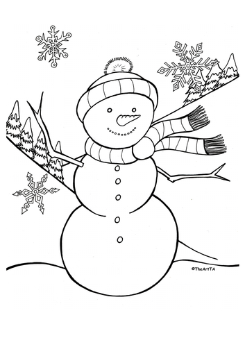 christmas colouring sheets snowman nativity christmas tree and snowflakes