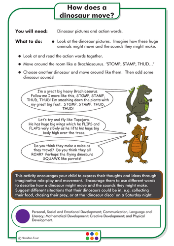 Dinosaur continuous provision ideas picture