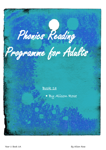 This is a reading programme for non literate adults using the phonics method used in schools.