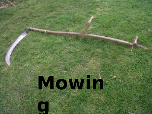 Mowing by Robert Frost. CCEA AS Level Teaching Resources