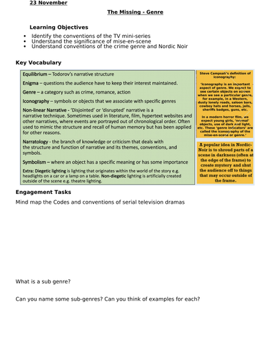 The Missing AQA Media Studies