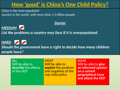 One Child Policy