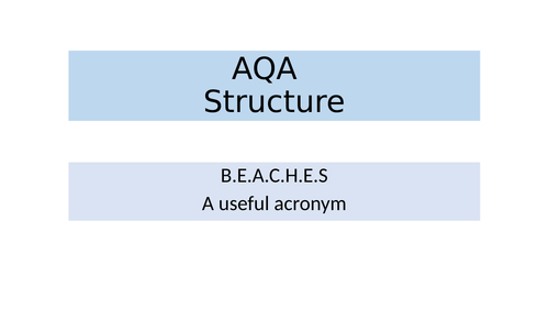 AQA Paper 1 - Improving Responses to Q3