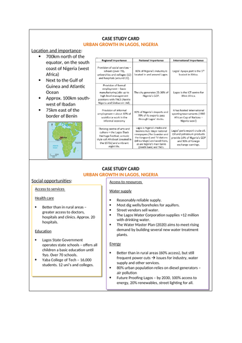 Gcse geography nigeria exam questions picture