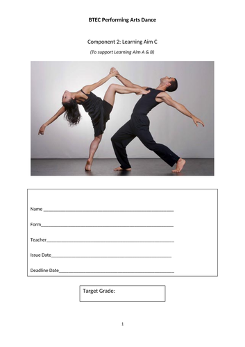 Component 2 Logbook and feedback