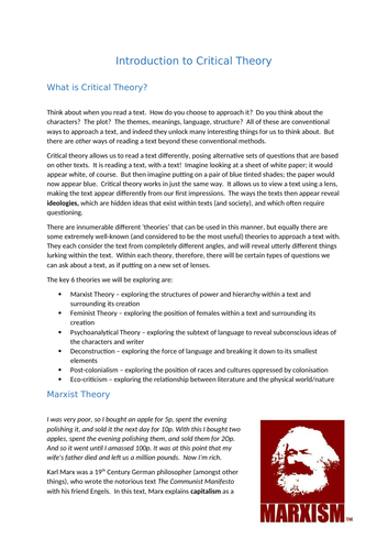 critical theory in education examples