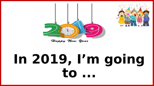 New Year's Resolutions 2019