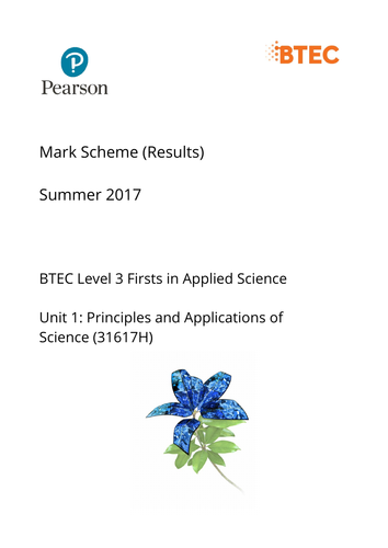 Applied Science Unit 1 Chemistry Revision