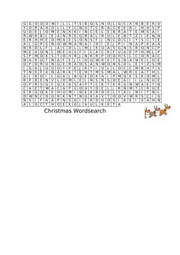 Christmas Wordsearch