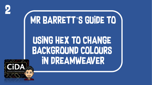 Using Hex colour in Web Pages