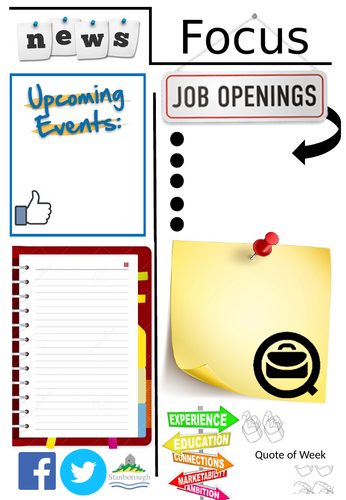 Career Newsletter template