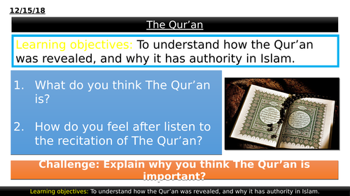 1.3.10 - The Holy Books in Islam