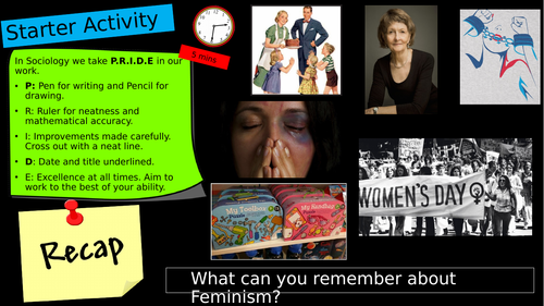 GCSE Eduqas C2: Feminism and social inequality