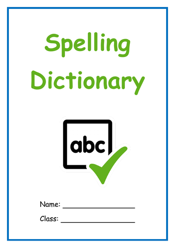 Spelling Dictionary