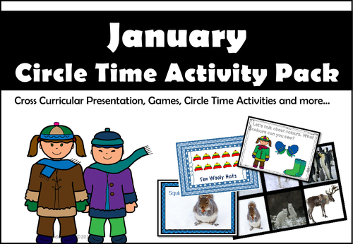 January Circle Time Activity Pack