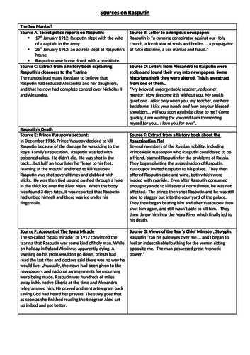 6. How influential was Rasputin?