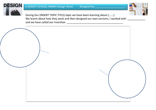 Design and Technology Planning / Design Sheet