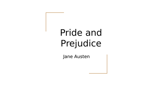 Pride & Prejudice Ch1-8 bundle
