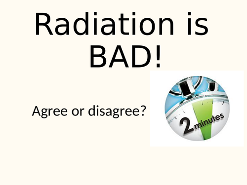 Atomic Structure - Lesson 12 - Irradiation (Triple only)