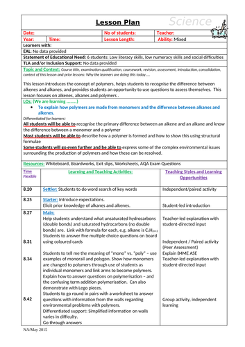 Polymers Interview Lesson