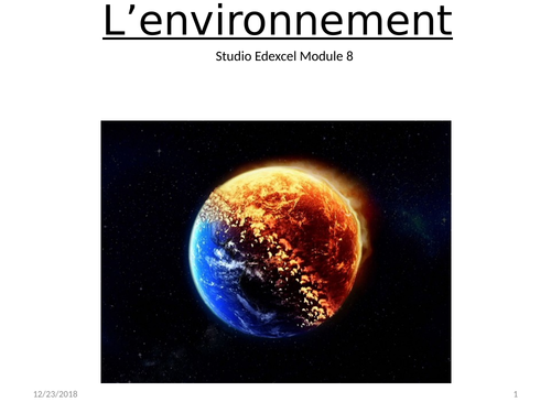 L'environnement Studio GCSE