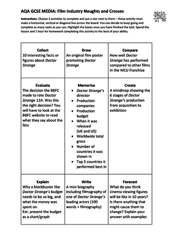 AQA GCSE Media Film Noughts and Crosses