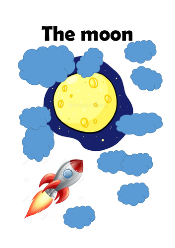 The moon - worksheets