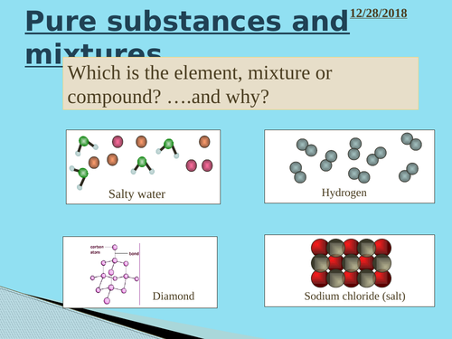 New trilogy AQA GCSE chemical analysis lesson 1