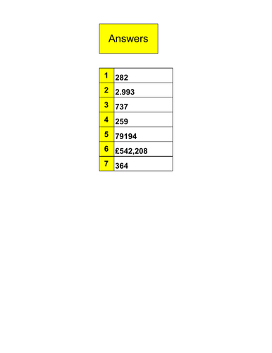 Rising Stars- Spring 2 practice questions (Y5)