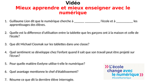 Cyber-société - Mieux apprendre et mieux enseigner avec le numérique