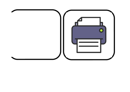 Primary Computing & ICT Display Vocabulary and Icons