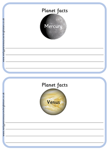 Solar System Fact finder