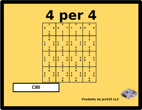 cibi-food-in-italian-4-by-4-teaching-resources