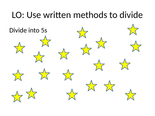 Whole division lesson