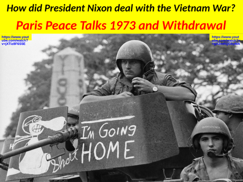The Vietnam War: Paris Peace Talks and Withdrawal