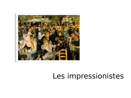 Les impressionnistes