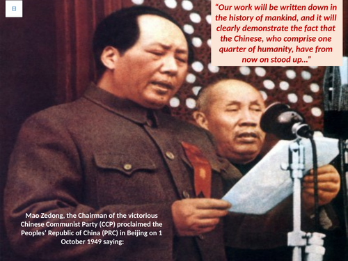 How did Mao consolidate his power?