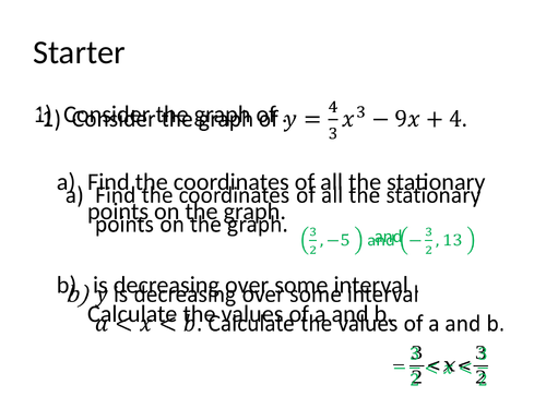 Second Derivative