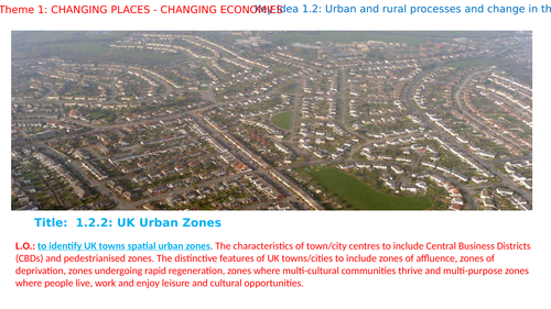 Urban Zones