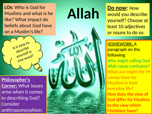 Year 7 Islam SOL