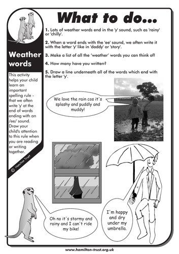 weather homework ks1